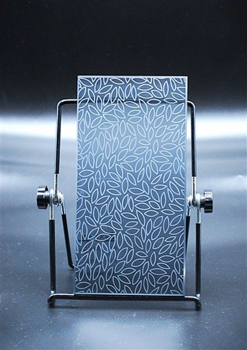 Satin Effect Plated Glass